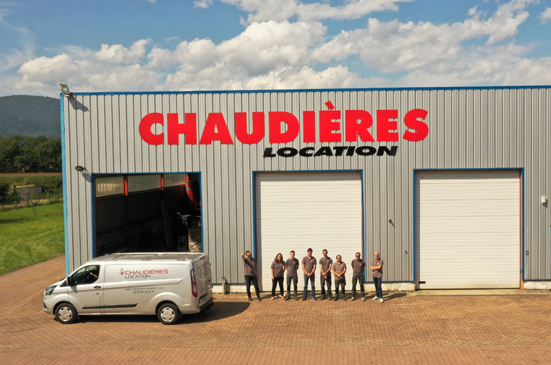 Equipe Chaudières Location bâtiment