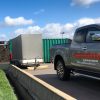 Transport rchaudière emorque pick up