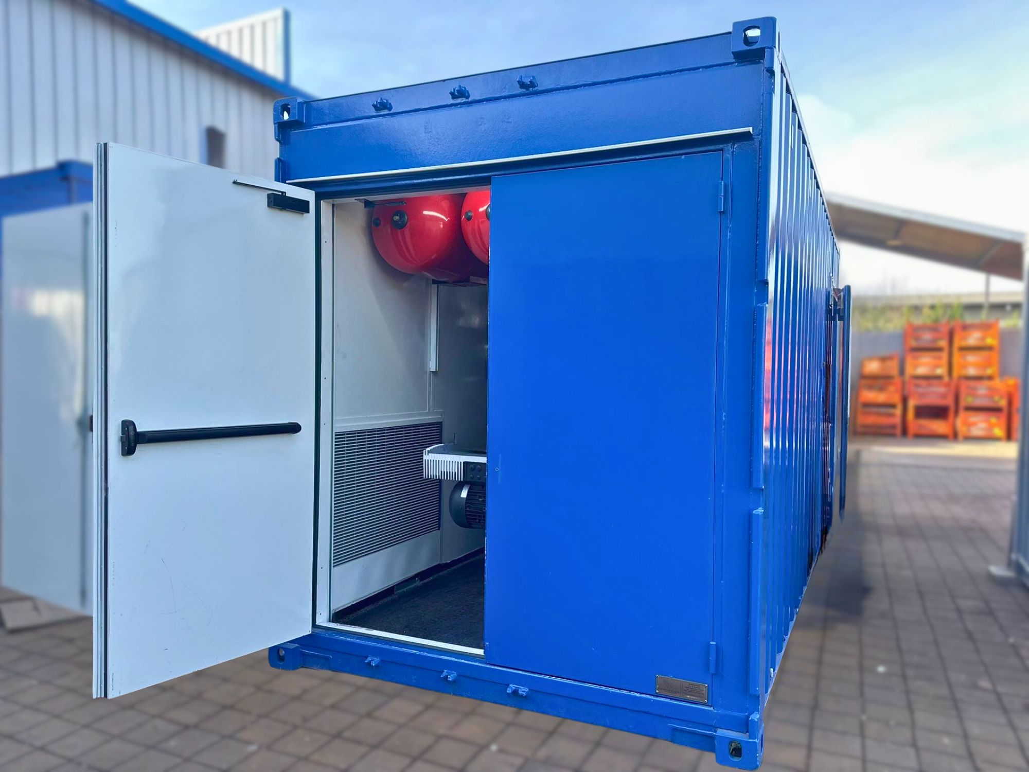 Chaudière mobile CF2H 2.5 MW