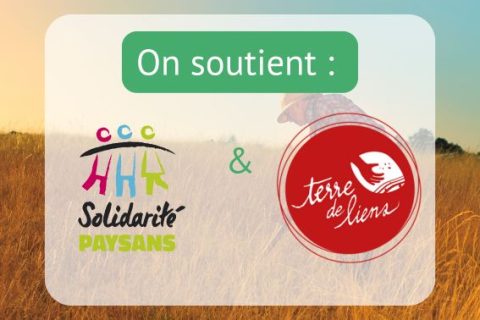 On soutient Solidarités Paysans et Terres de Liens