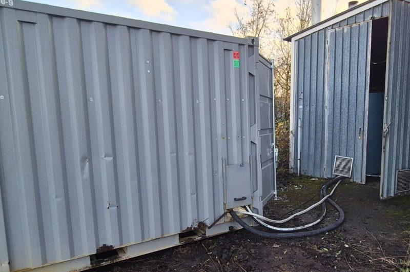 intervention industrie bois, chaudière mobile 400 kW gaz