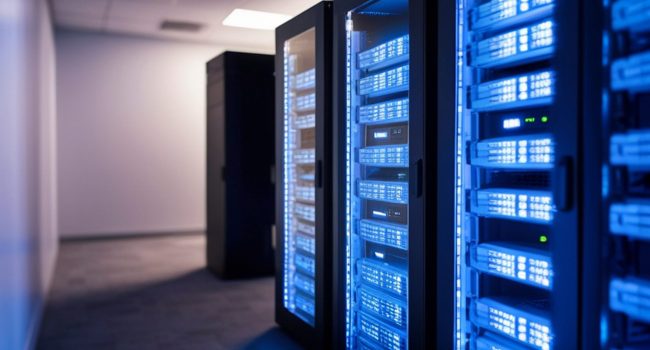 illustration d'un data center pour commissionning